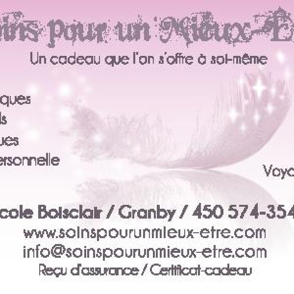Soins pour un Mieux-Etre